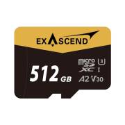 Exascend EX512GUSDU1-AD Catalyst - karta microSDXC, 512GB, U3, V30, UHS-I, R175/W150
