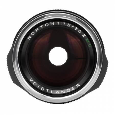 Voigtlander Nokton II 50mm f/1.5 - obiektyw stałoogniskowy, Leica M (MC), czarny