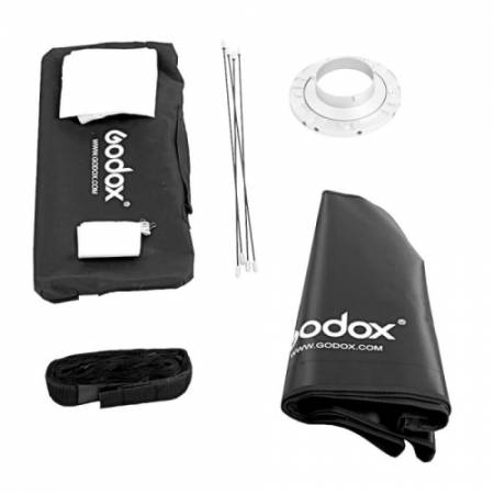 Godox SB-FW6060 - modyfikator światła, softbox + grid, 60x60cm, Bowens