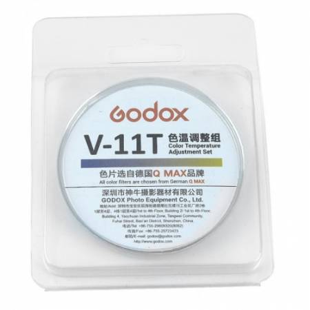 Godox V-11T - zestaw filtrów żelowych do korekty temperatury