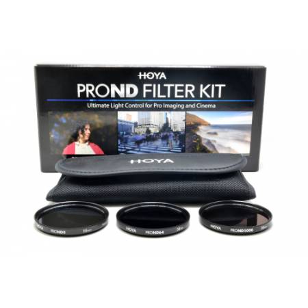 Hoya PRO ND Filter Kit - zestaw filtrów szarych (ND8, ND64, ND1000) + etui