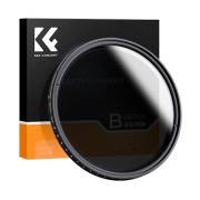 K&F Concept Basic Fader NDX - filtr neutralny szary z regulowaną gęstością, ND2-ND400, 67mm