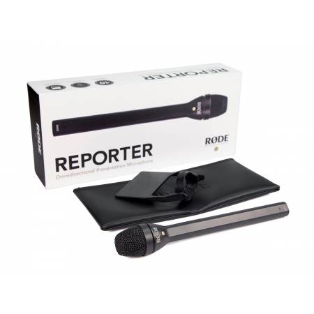 Rode Reporter - mikrofon dynamiczny reporterski z nakładką