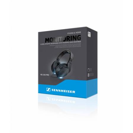 Sennheiser HD 200 PRO - słuchawki przewodowe wokółuszne